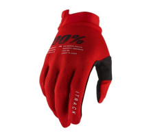 100 PROCENT cross/enduro рукавички itrack red модель колір червоний розмір l старий код: 10015-003-12
