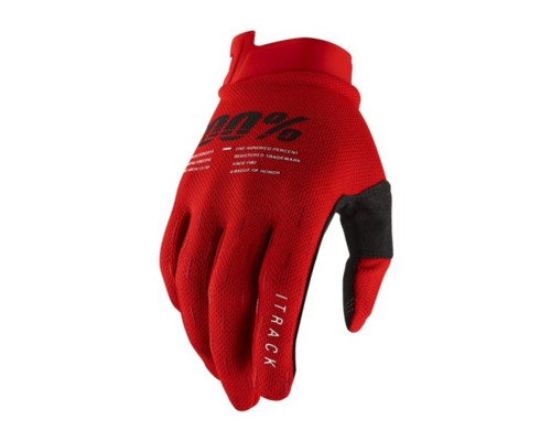 100 PROCENT cross/enduro рукавички itrack red модель колір червоний розмір m старий код: 10015-003-11