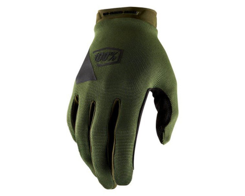 100 PROCENT cross/enduro рукавички ridecamp gloves fatigue модель колір зелений (мілітарі) розмір m старий код: 10018-190-11