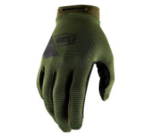 100 PROCENT cross/enduro рукавички ridecamp gloves fatigue модель колір зелений (мілітарі) розмір m старий код: 10018-190-11