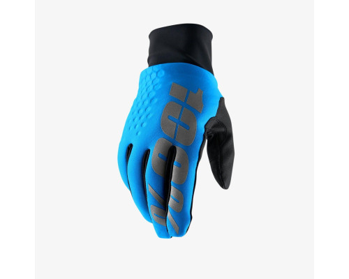100 PROCENT зимові рукавички для crossу/enduro модель hydromatic brisker blue (водостійкий) колір синій розмір xl старий код 10010-002-13