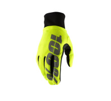 100 PROCENT зимові рукавички для crossу/enduro hydromatic neon жовтий (водостійкий) колір flow жовтий розмір m старий код: 10011-004-11