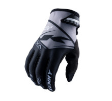 Рукавички kenny racing cross/enduro brave black модель колір чорний/сірий розмір xl