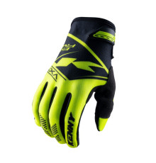 Перегоночні рукавички kenny cross/enduro brave kid/junior модель neon жовтий color black/жовтий fluo розмір xl