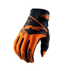 Рукавички kenny racing cross/enduro brave orange модель колір оранжевий/чорний розмір l