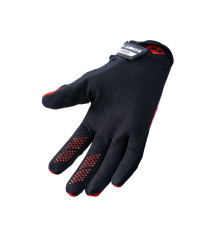 Рукавички kenny racing cross/enduro brave red модель колір червоний/білий розмір xs