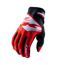 Рукавички kenny racing cross/enduro brave red модель колір червоний/білий розмір xxl