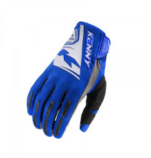 Перегоночні рукавички kenny cross/enduro модель performance blue колір blue/whit розмір xxl