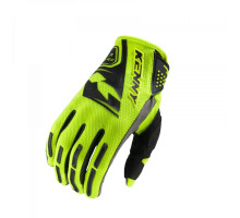 Перегоночні рукавички kenny cross/enduro модель performance neon жовтий колір fluo жовтий/black розмір xxxl
