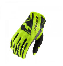 Перегоночні рукавички kenny cross/enduro модель performance neon жовтий колір fluo жовтий/black розмір xxxl