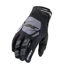 Kenny racing cross/enduro gloves safeЗАДНІblack модель колір чорний/сірий розмір xs