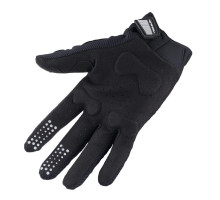 Рукавички kenny racing cross/enduro gloves titanium black модель колір чорний/білий розмір xl