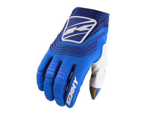 Рукавички kenny racing cross/enduro gloves titanium blue модель колір blue/white розмір xxl