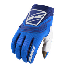 Рукавички kenny racing cross/enduro gloves titanium blue модель колір blue/whit розмір xxxl