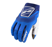 Рукавички kenny racing cross/enduro gloves titanium blue модель колір blue/whit розмір xxxl
