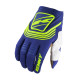Перегоночні рукавички kenny cross/enduro модель titanium navy колір blue/жовтий fluo розмір s