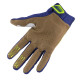 Рукавички kenny racing cross/enduro gloves titanium navy модель колір blue/жовтий fluo розмір xxl