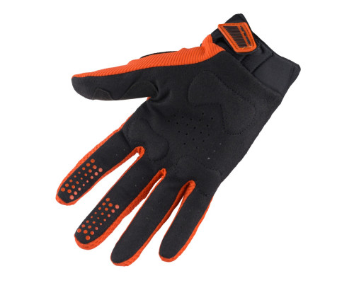 Рукавички kenny racing cross/enduro gloves titanium orange колір orange/black розмір xxxl