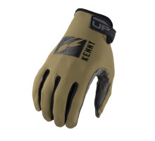 Перегоночні рукавички kenny cross/enduro model up kaki колір зелений/чорний розмір l