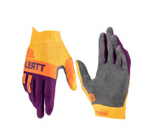 Leatt (2023) moto 1.5 gripr glove indigo колір фіолетовий/помаранчевий розмір xxl