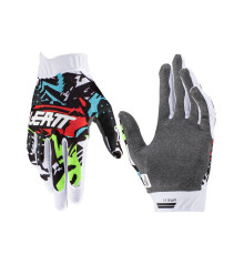 Leatt moto 1.5 gripr glove zebra колір чорний/синій/червоний/білий розмір m