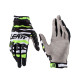Leatt moto 2.5 x-flow glove tiger колір чорний/білий/зелений flow розмір l