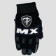 Polednik new рукавички / gloves cross модель mx ii baby/junior/kid колір чорний розмір 4