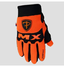 Polednik new рукавички / gloves cross модель mx ii baby/junior/kid колір оранжевий розмір 4