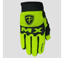 Polednik new рукавички / gloves cross модель mx ii baby/junior/kid колір жовтий flow розмір 3