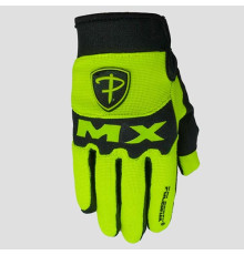 Polednik new рукавички / gloves cross модель mx ii baby/junior/kid колір жовтий flow розмір 4
