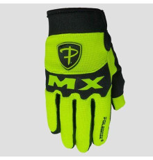 Polednik new рукавички / gloves cross модель mx ii baby/junior/kid колір жовтий flow розмір 4