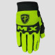 Polednik new рукавички / gloves cross модель mx ii baby/junior/kid колір жовтий flow розмір 4