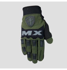 Polednik нові рукавички / gloves cross модель mx ii колір зелений (хакі) розмір m