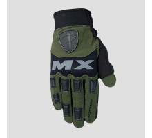 Polednik нові рукавички / gloves cross модель mx ii колір зелений (хакі) розмір s