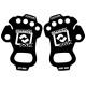 Risk racing palm protectors anti-pressure hand guard колір чорний розмір s/m