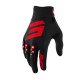 Shot racing (2022) moto contact red gloves колір чорний/червоний розмір 11