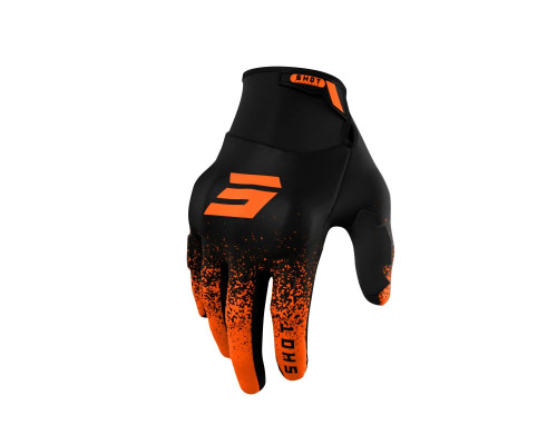 Shot racing (2022) moto drift edge orange gloves колір чорний/помаранчевий розмір 09