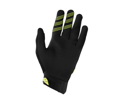 Shot racing (2022) junior devo kid neon жовтий moto gloves колір чорний/жовтий neon розмір 6/7