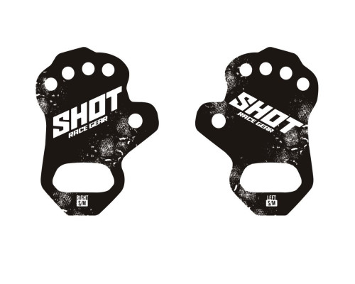 Shot racing anti-pressure hand guard palmino колір чорний розмір s/m