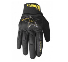 Shot racing cross/enduro gloves drift spider rockstar колір чорний/жовтий розмір 8