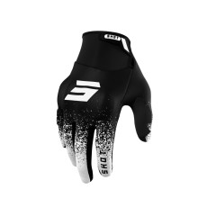 Shot racing gloves moto drift edge white колір чорний/білий розмір 11
