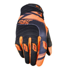 Shot racing рукавички cross модель contact claw neon orange колір чорний/помаранчевий fluo розмір 13