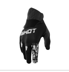 Shot racing sale cross/enduro рукавички kid devo slam чорний колір чорний розмір 8/9