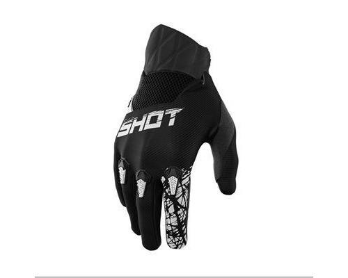 Shot racing sale cross/enduro рукавички kid devo slam чорний колір чорний розмір 8/9