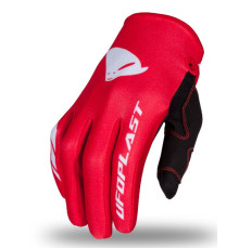 UFO skill junior cross / mtb / e-bike gloves червоні розмір l - колекція 2024