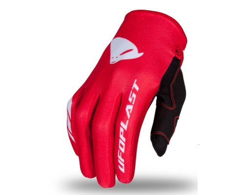 UFO skill junior cross / mtb / e-bike gloves червоні розмір m - колекція 2024