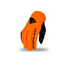 UFO skill junior cross / mtb / e-bike gloves колір оранжевий flow розмір l - колекція 2024