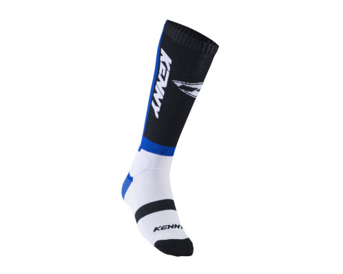 Короткі шкапки kenny racing модель mx tech blue колір чорний/білий/синій розмір 43-46