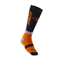 Короткі шкарпетки kenny racing mx tech orange колір чорний/помаранчевий розмір 39-42