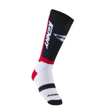 Короткі шкарпетки kenny racing mx tech red колір чорний/білий/червоний розмір 39-42
